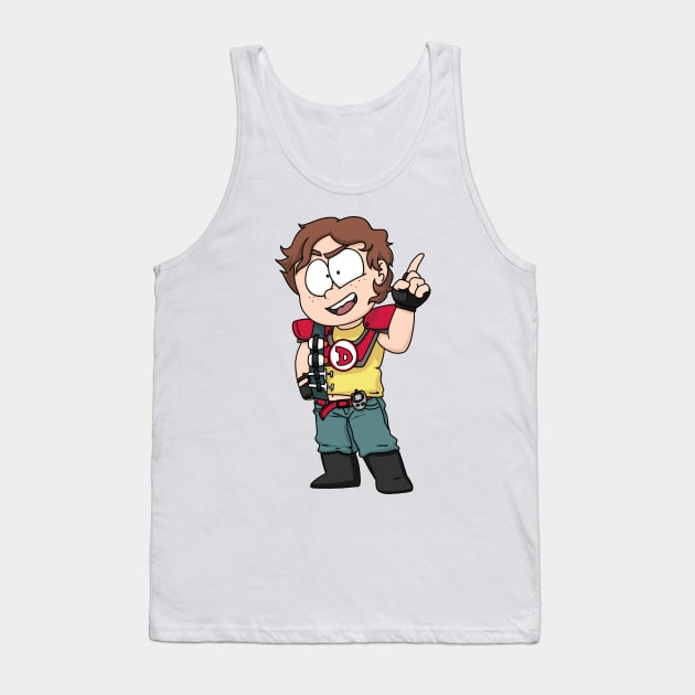 Captain Diabetes Tank Top by iiamti